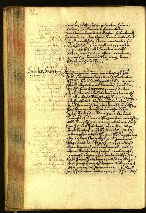 Civic Archives of Bozen-Bolzano - BOhisto Minutes of the council 1663 