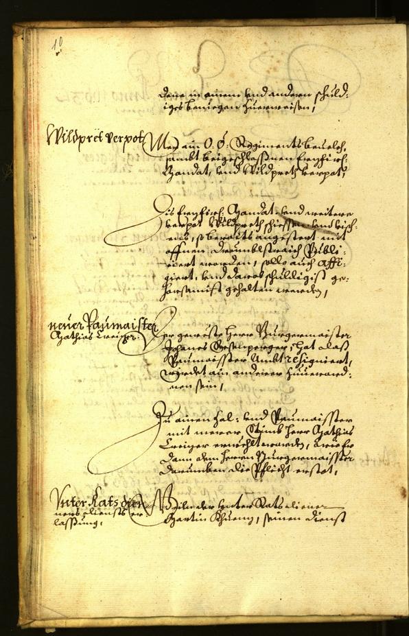 Civic Archives of Bozen-Bolzano - BOhisto Minutes of the council 1663 