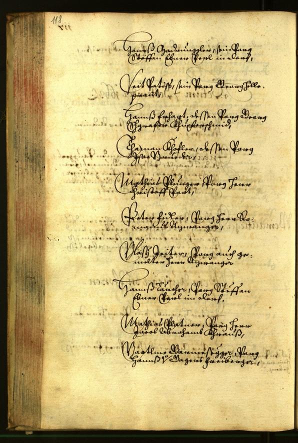 Civic Archives of Bozen-Bolzano - BOhisto Minutes of the council 1663 