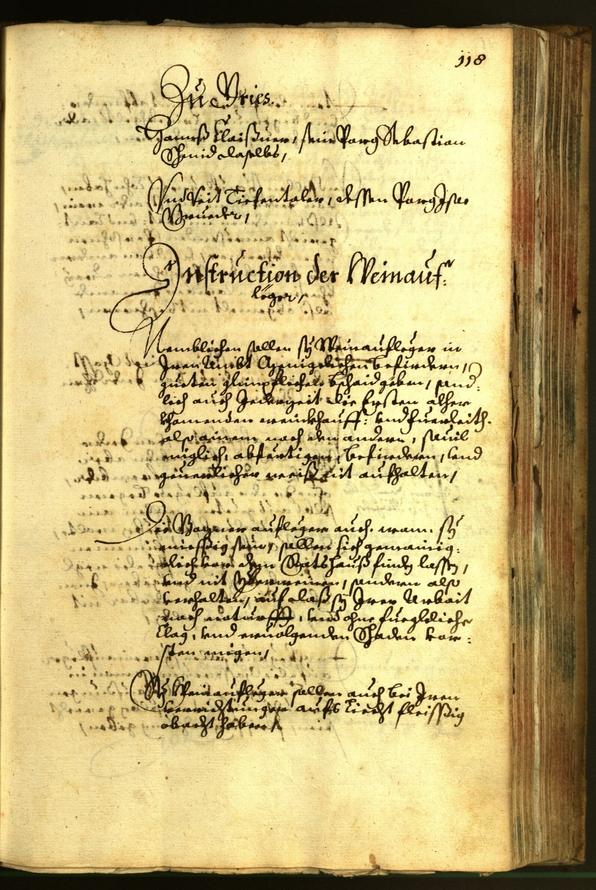 Stadtarchiv Bozen - BOhisto Ratsprotokoll 1663 