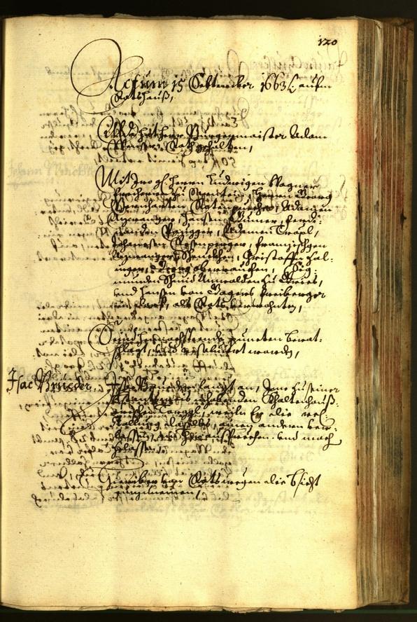 Civic Archives of Bozen-Bolzano - BOhisto Minutes of the council 1663 