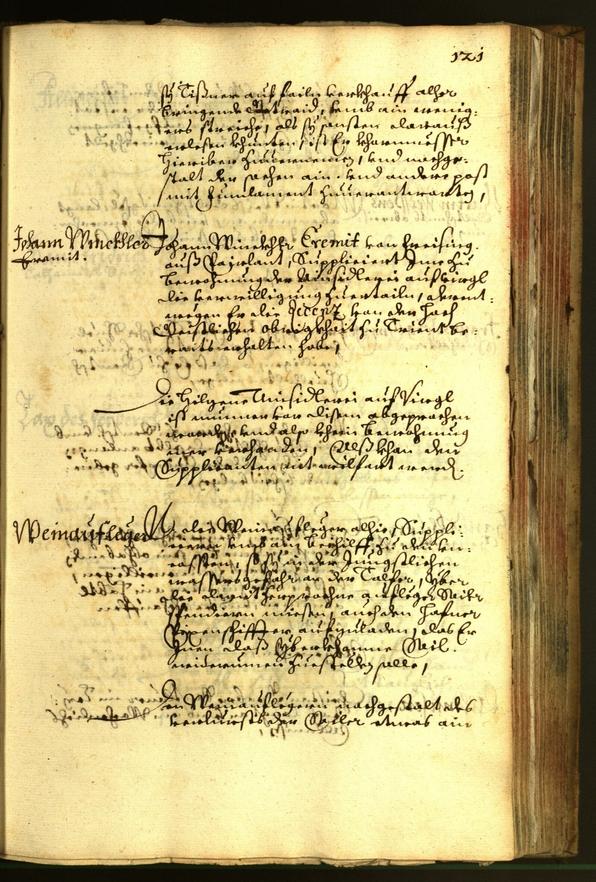 Stadtarchiv Bozen - BOhisto Ratsprotokoll 1663 