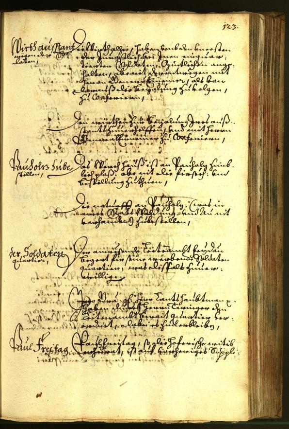 Civic Archives of Bozen-Bolzano - BOhisto Minutes of the council 1663 