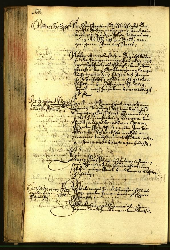 Civic Archives of Bozen-Bolzano - BOhisto Minutes of the council 1663 