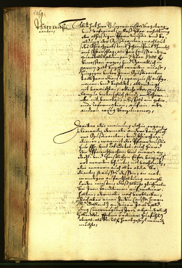 Civic Archives of Bozen-Bolzano - BOhisto Minutes of the council 1663 