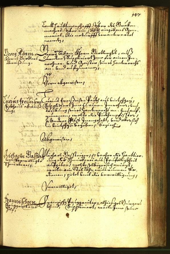 Stadtarchiv Bozen - BOhisto Ratsprotokoll 1663 