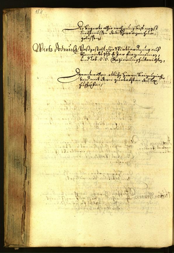 Stadtarchiv Bozen - BOhisto Ratsprotokoll 1663 