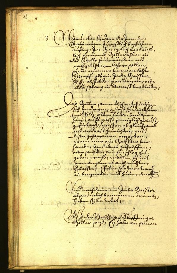 Stadtarchiv Bozen - BOhisto Ratsprotokoll 1663 