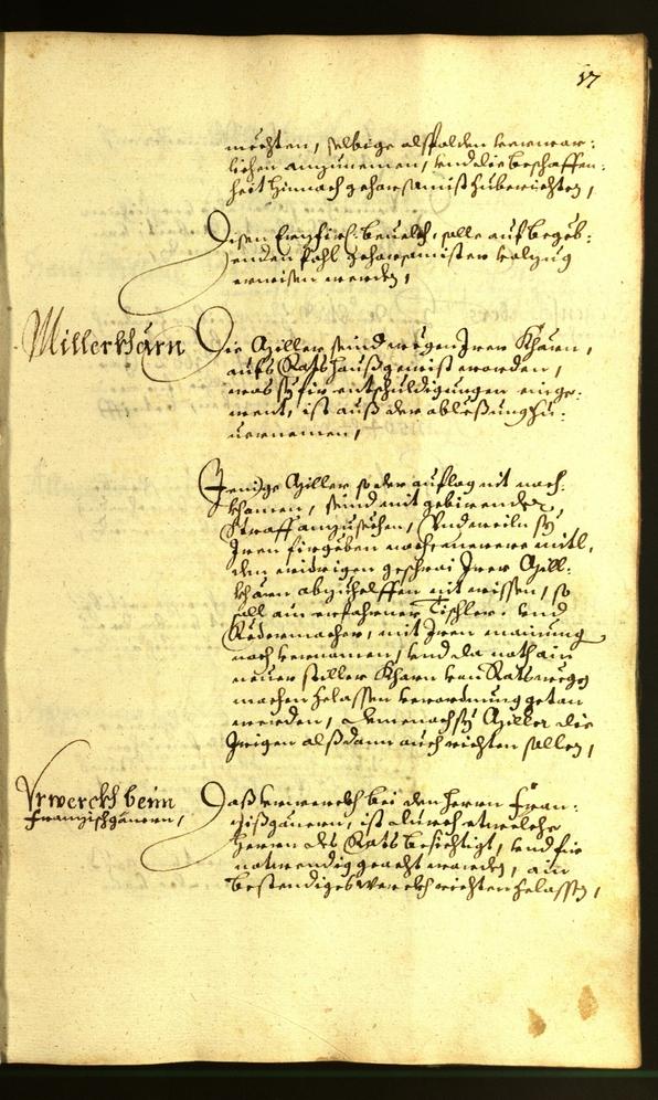 Stadtarchiv Bozen - BOhisto Ratsprotokoll 1663 