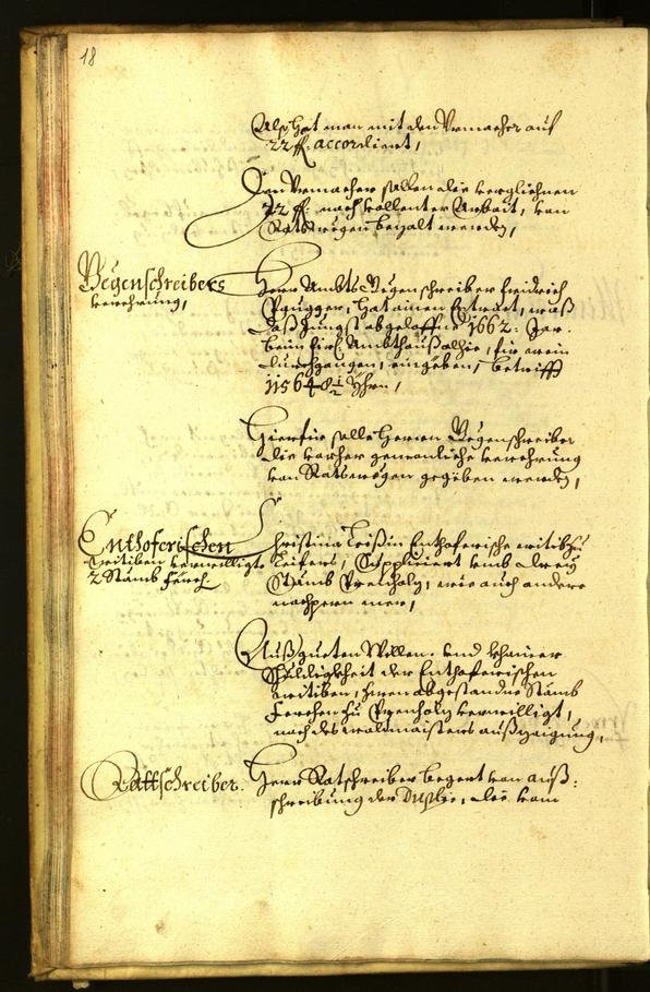 Stadtarchiv Bozen - BOhisto Ratsprotokoll 1663 