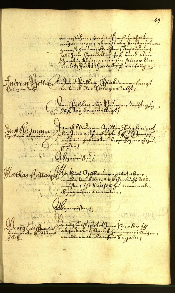 Civic Archives of Bozen-Bolzano - BOhisto Minutes of the council 1663 