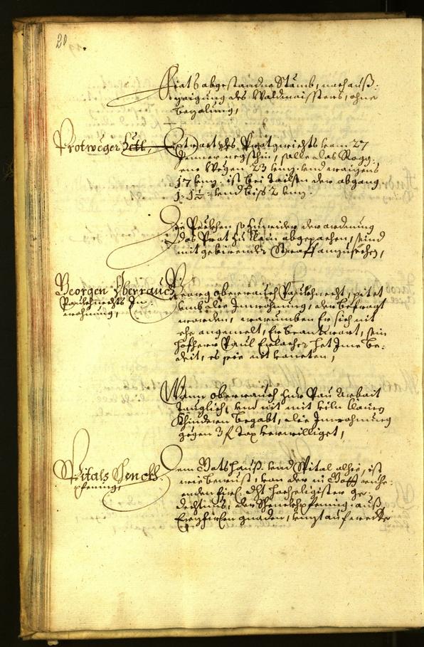 Civic Archives of Bozen-Bolzano - BOhisto Minutes of the council 1663 