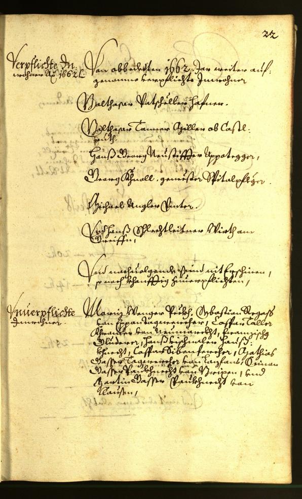 Stadtarchiv Bozen - BOhisto Ratsprotokoll 1663 