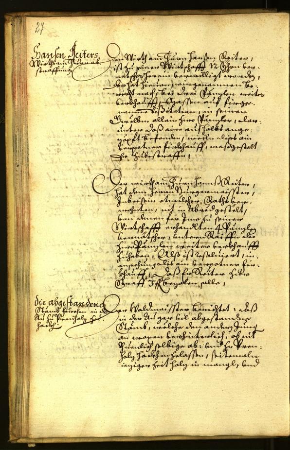 Civic Archives of Bozen-Bolzano - BOhisto Minutes of the council 1663 