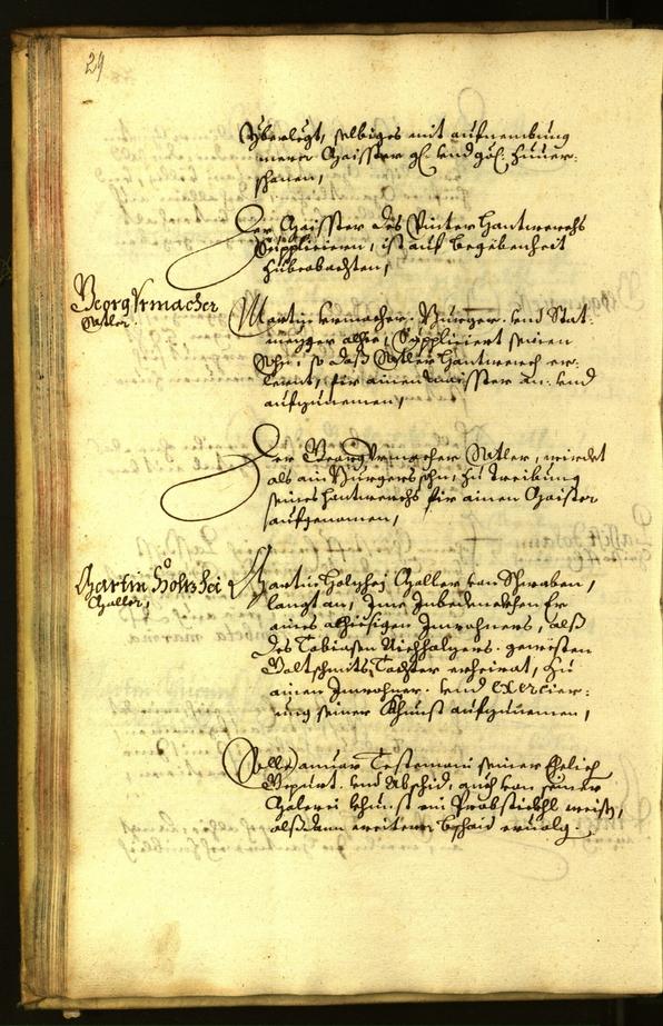 Civic Archives of Bozen-Bolzano - BOhisto Minutes of the council 1663 