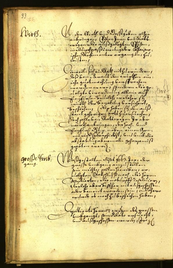 Civic Archives of Bozen-Bolzano - BOhisto Minutes of the council 1663 