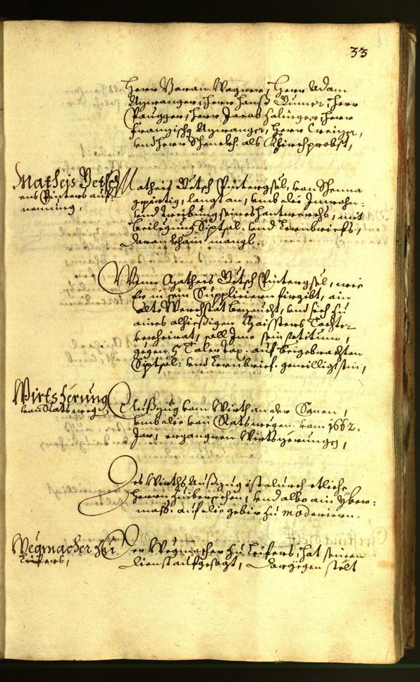 Civic Archives of Bozen-Bolzano - BOhisto Minutes of the council 1663 