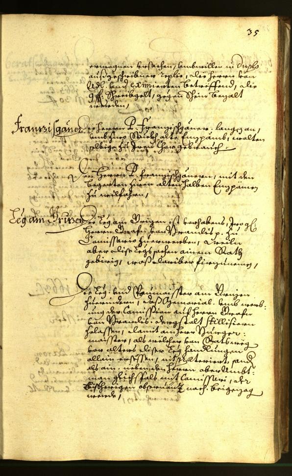 Stadtarchiv Bozen - BOhisto Ratsprotokoll 1663 