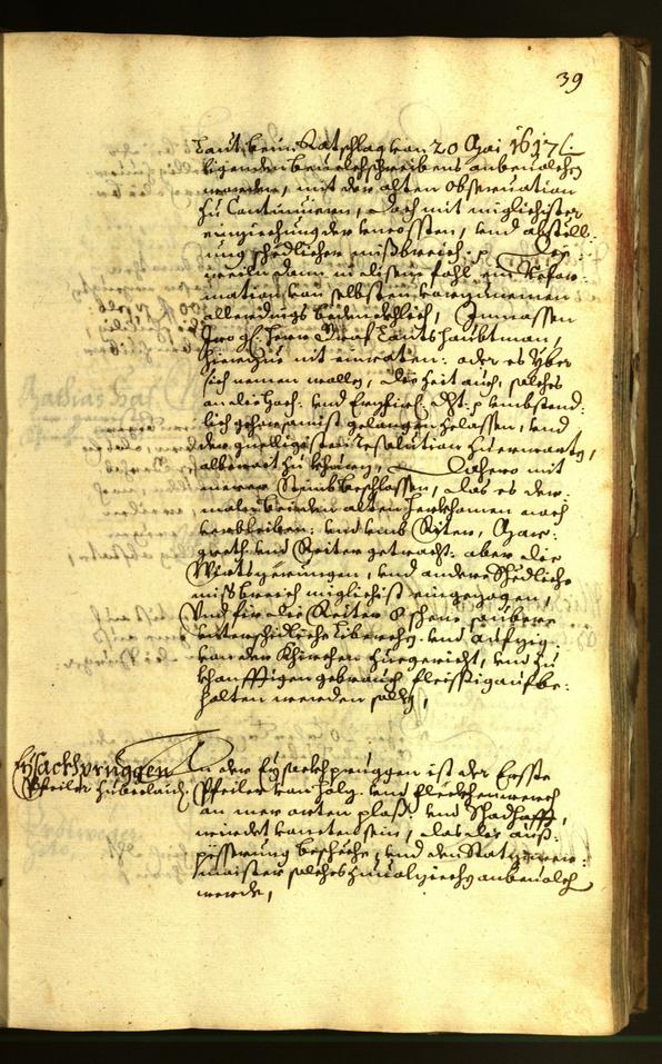 Civic Archives of Bozen-Bolzano - BOhisto Minutes of the council 1663 