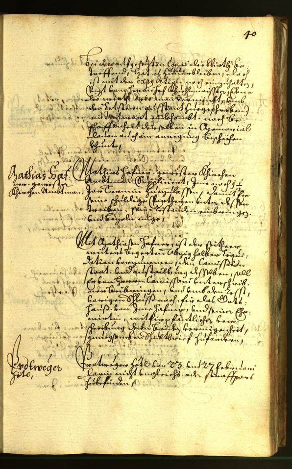 Civic Archives of Bozen-Bolzano - BOhisto Minutes of the council 1663 