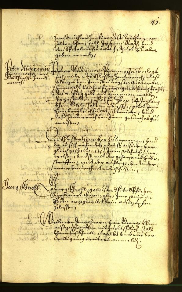 Civic Archives of Bozen-Bolzano - BOhisto Minutes of the council 1663 