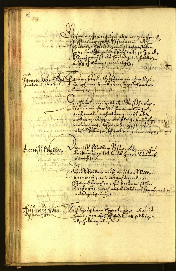 Civic Archives of Bozen-Bolzano - BOhisto Minutes of the council 1663 