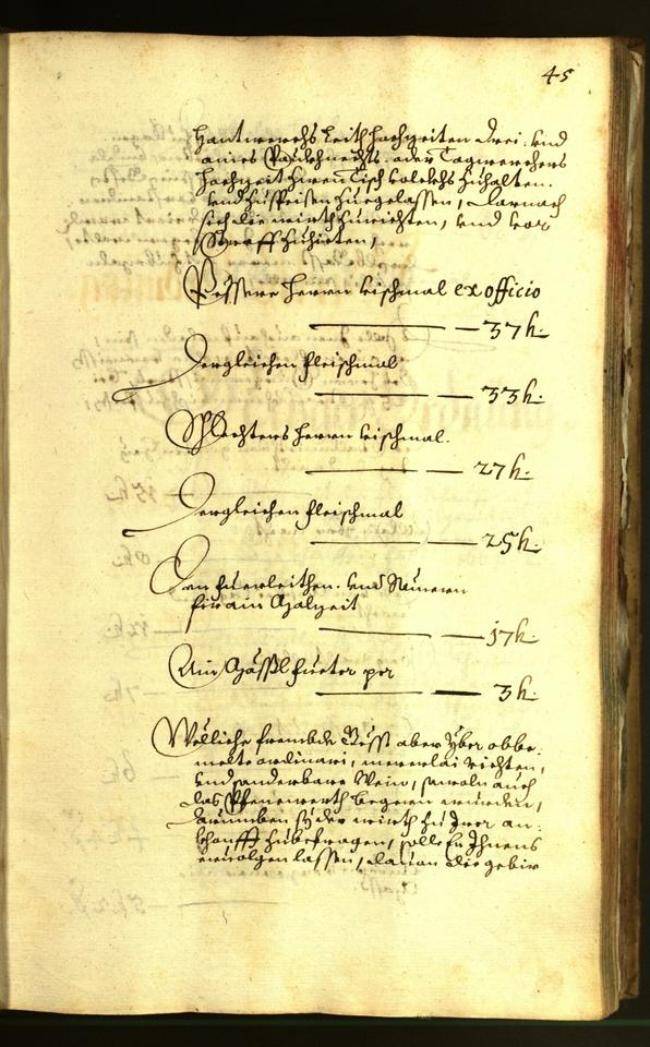 Stadtarchiv Bozen - BOhisto Ratsprotokoll 1663 