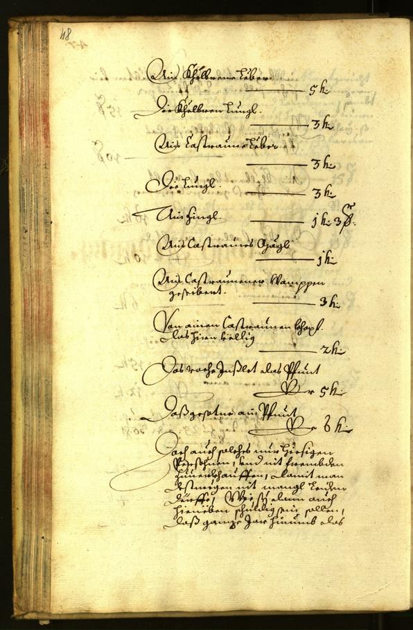 Stadtarchiv Bozen - BOhisto Ratsprotokoll 1663 