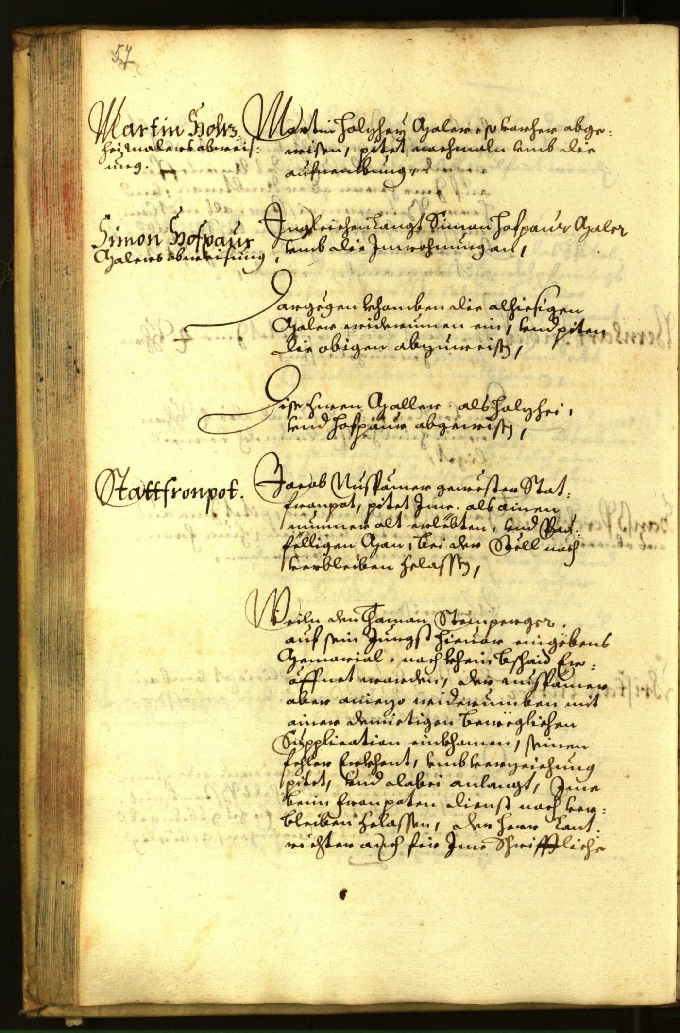 Civic Archives of Bozen-Bolzano - BOhisto Minutes of the council 1663 