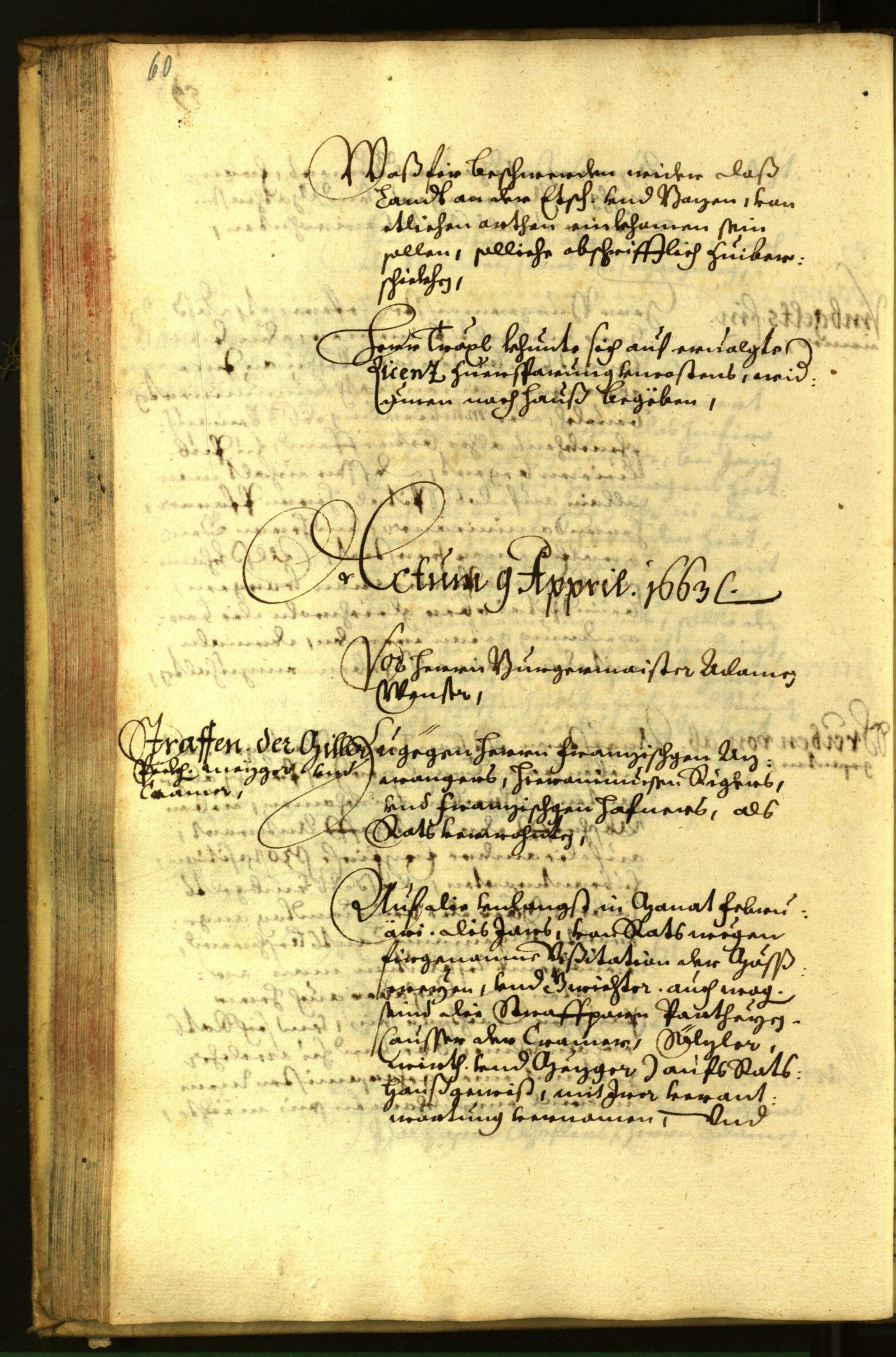 Civic Archives of Bozen-Bolzano - BOhisto Minutes of the council 1663 