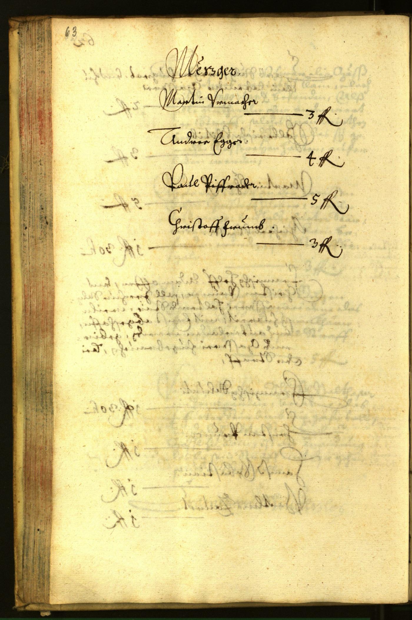 Civic Archives of Bozen-Bolzano - BOhisto Minutes of the council 1663 