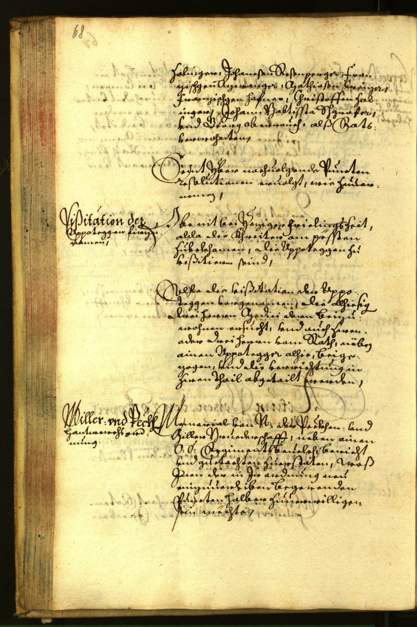 Civic Archives of Bozen-Bolzano - BOhisto Minutes of the council 1663 