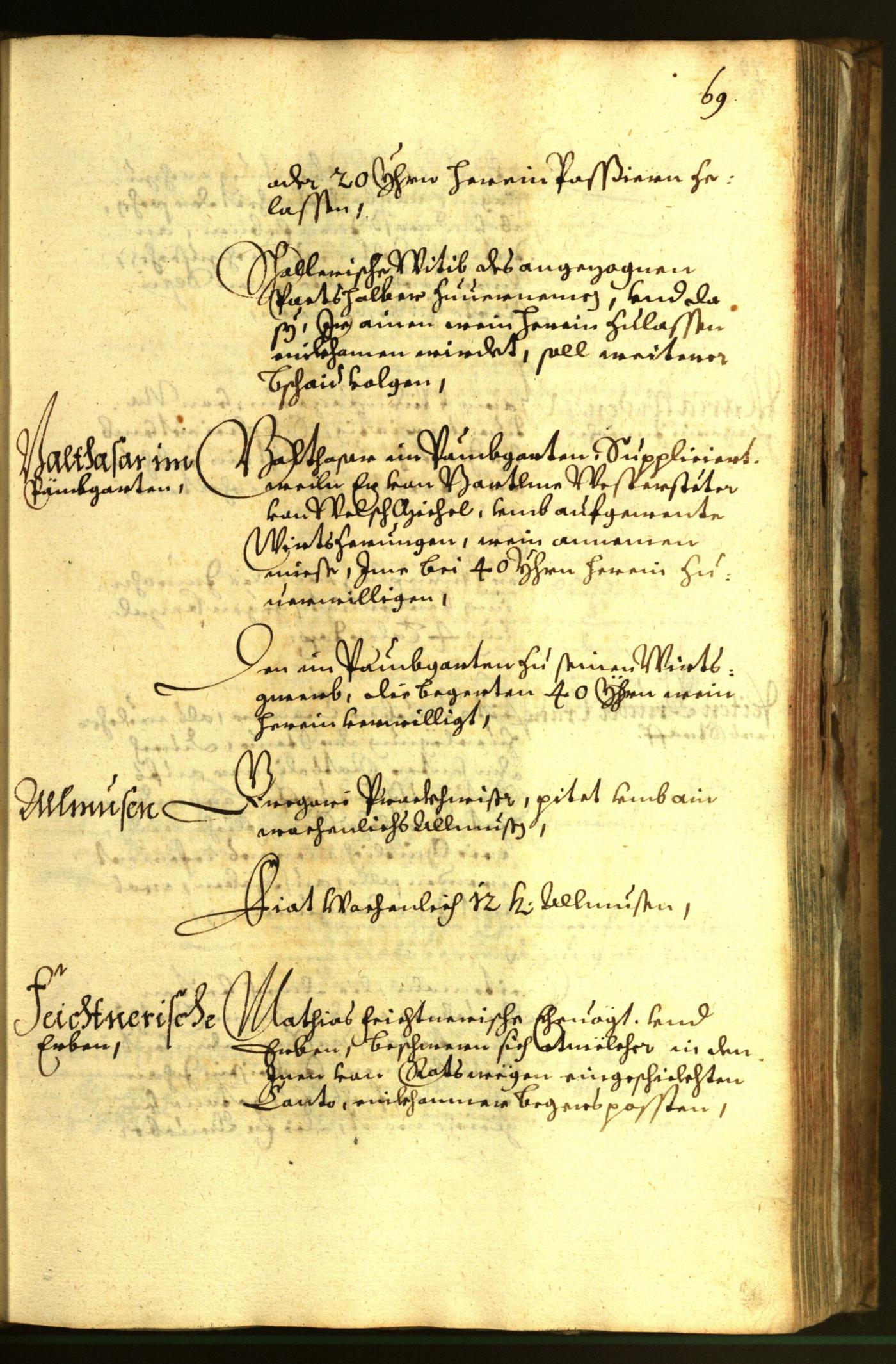 Civic Archives of Bozen-Bolzano - BOhisto Minutes of the council 1663 