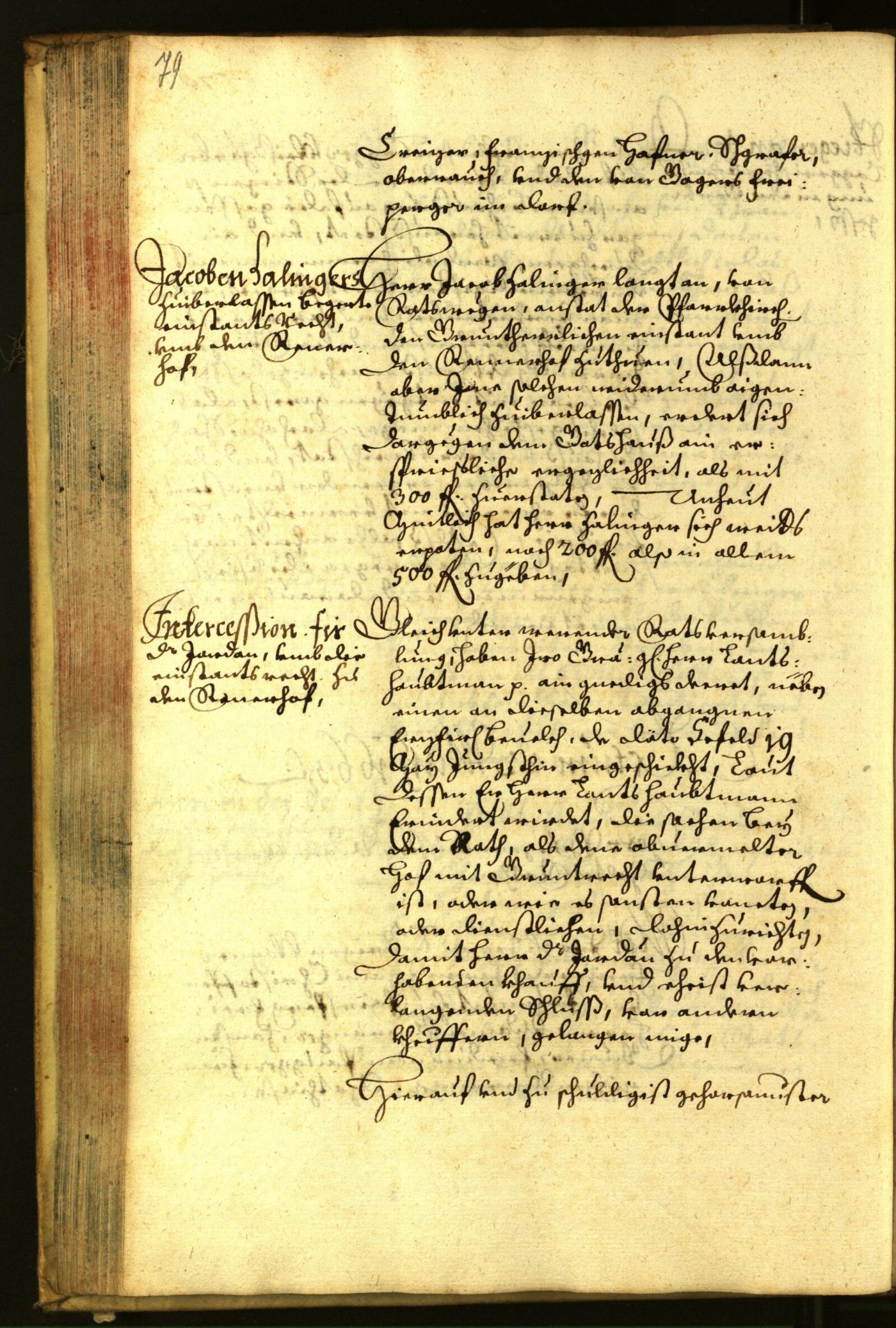 Civic Archives of Bozen-Bolzano - BOhisto Minutes of the council 1663 