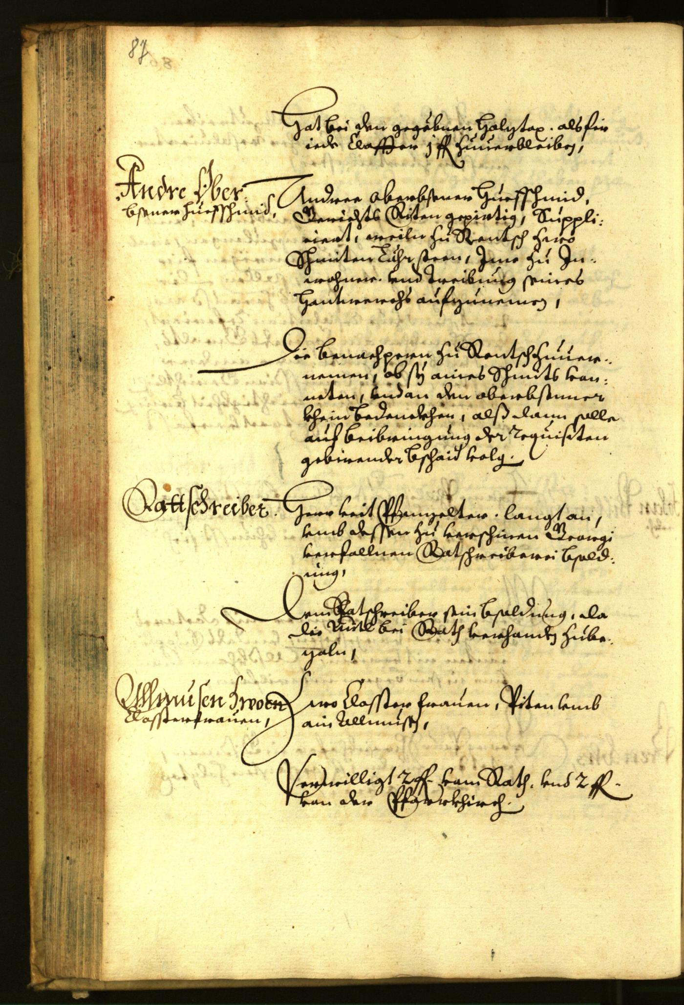 Civic Archives of Bozen-Bolzano - BOhisto Minutes of the council 1663 