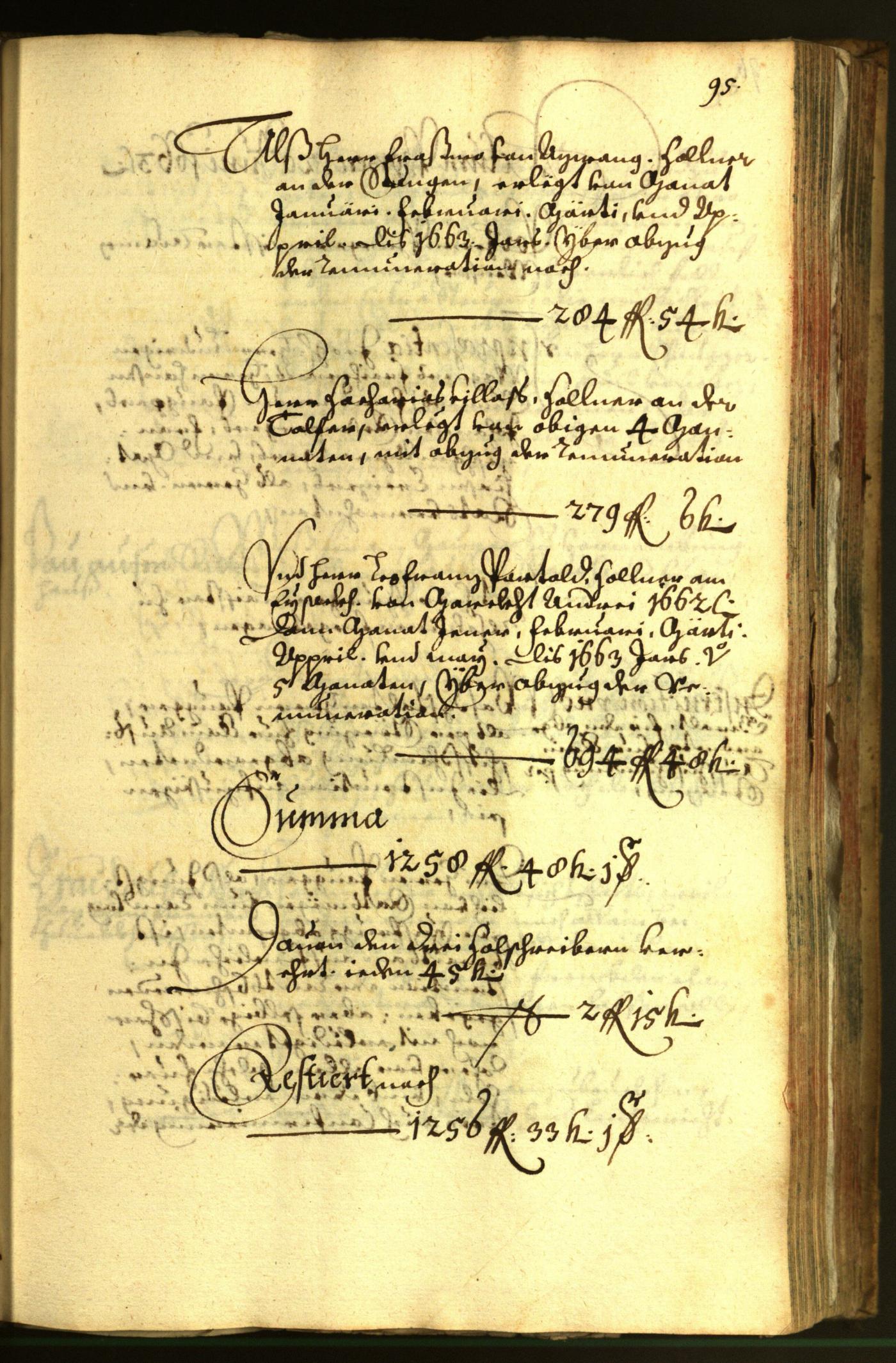 Civic Archives of Bozen-Bolzano - BOhisto Minutes of the council 1663 