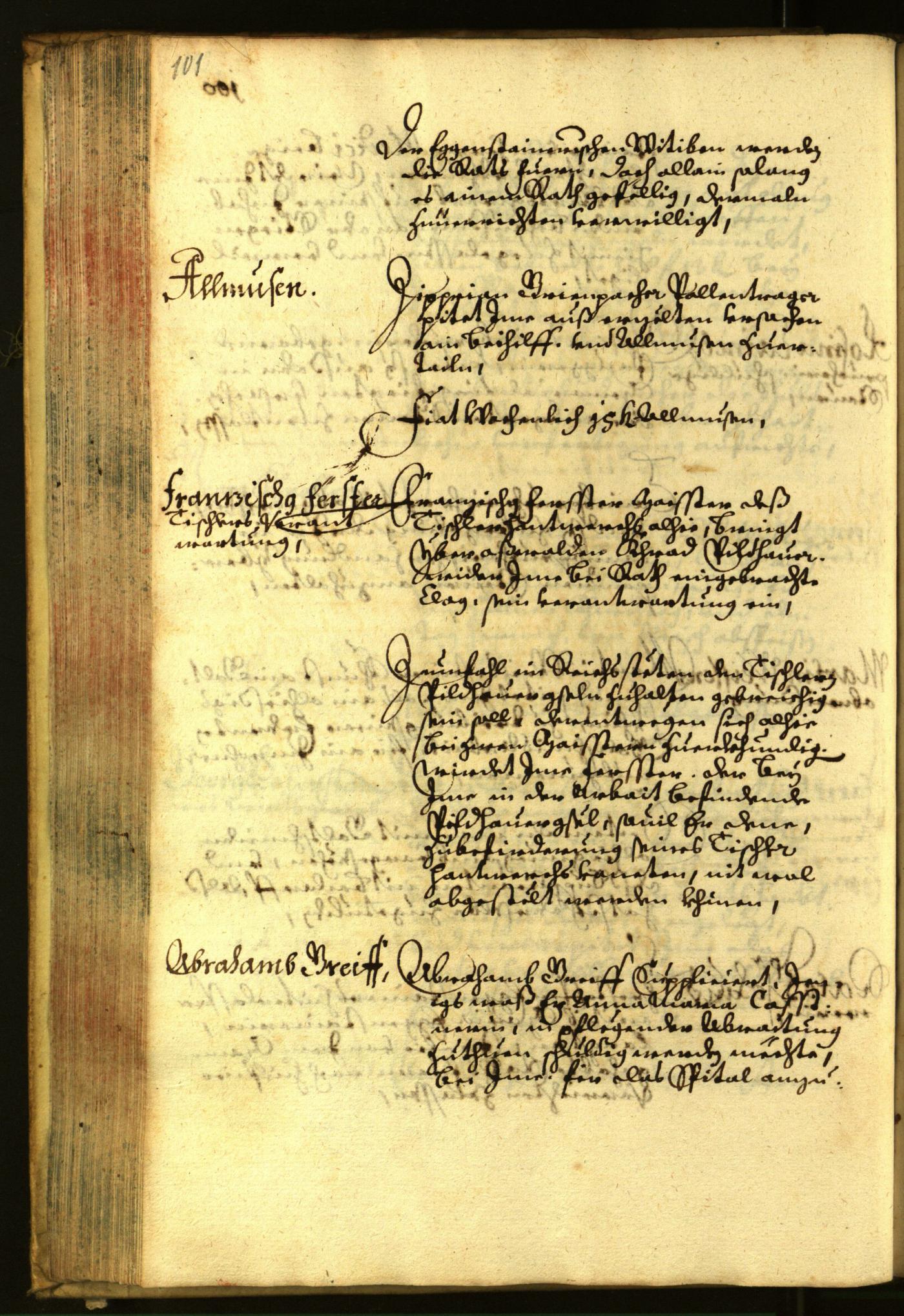 Stadtarchiv Bozen - BOhisto Ratsprotokoll 1663 