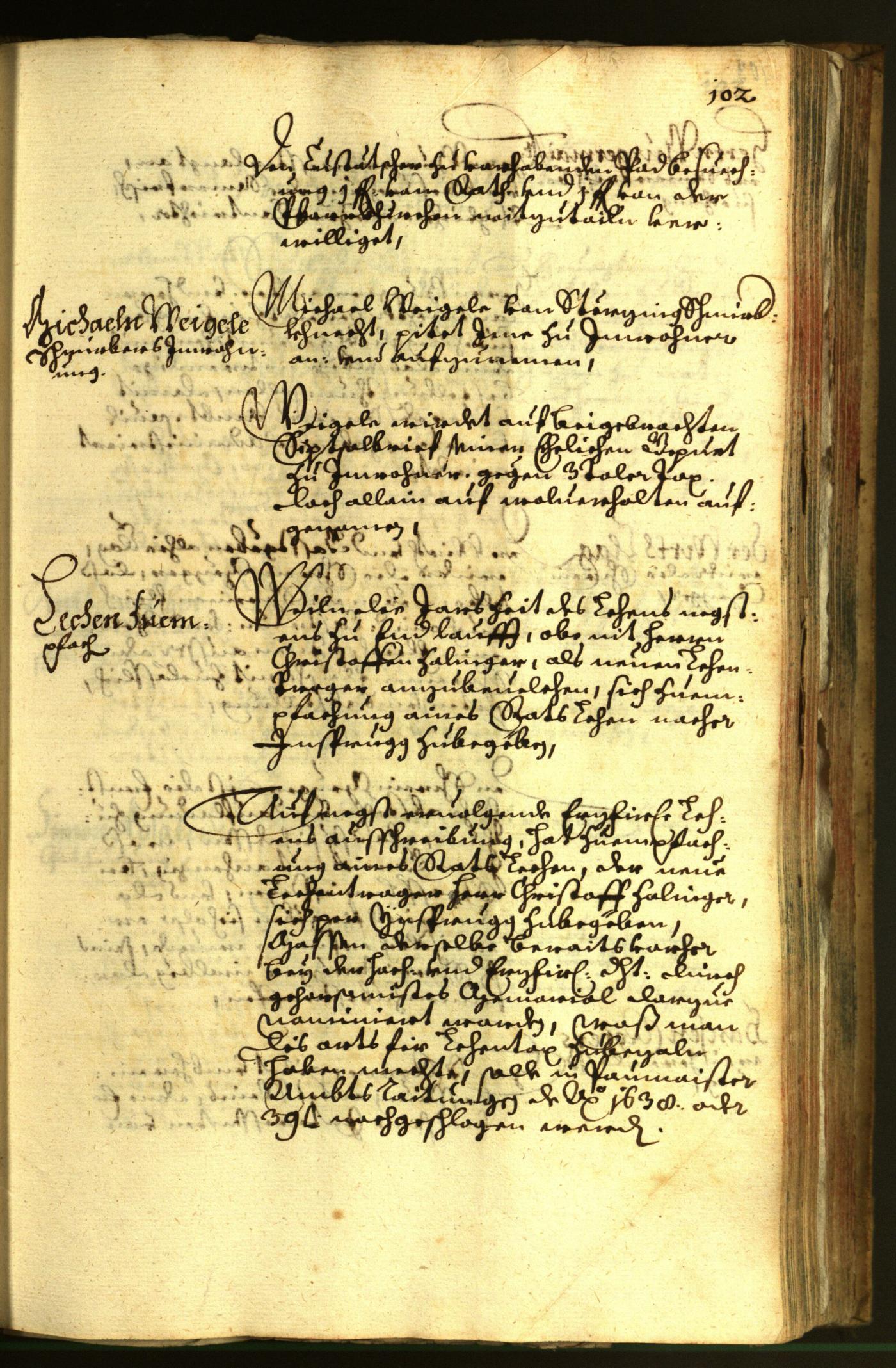 Civic Archives of Bozen-Bolzano - BOhisto Minutes of the council 1663 