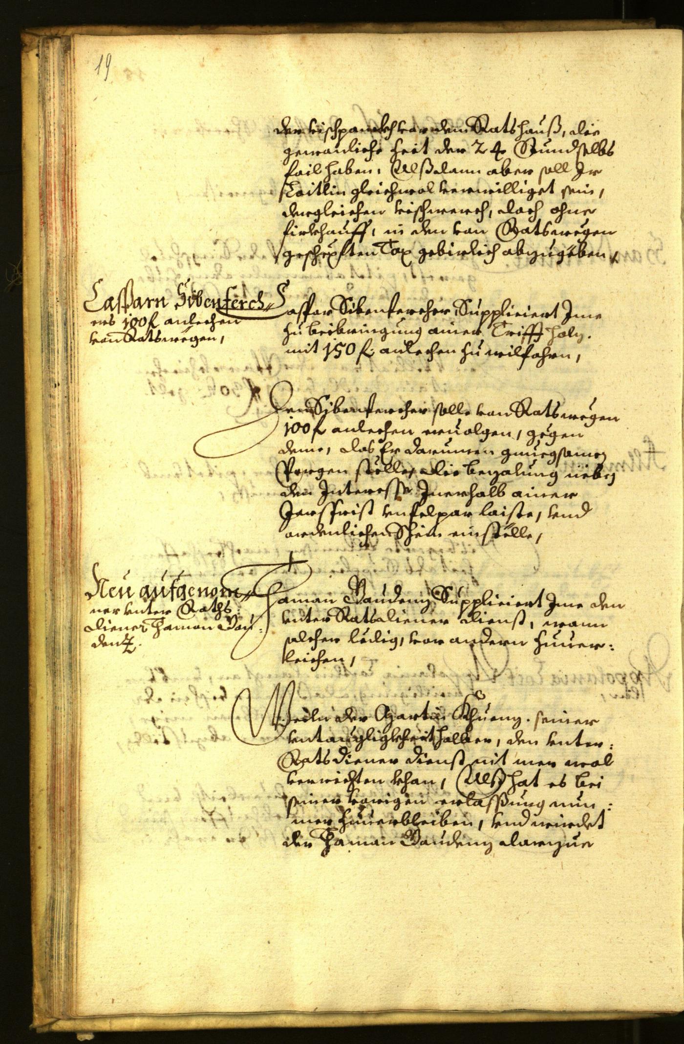 Stadtarchiv Bozen - BOhisto Ratsprotokoll 1663 