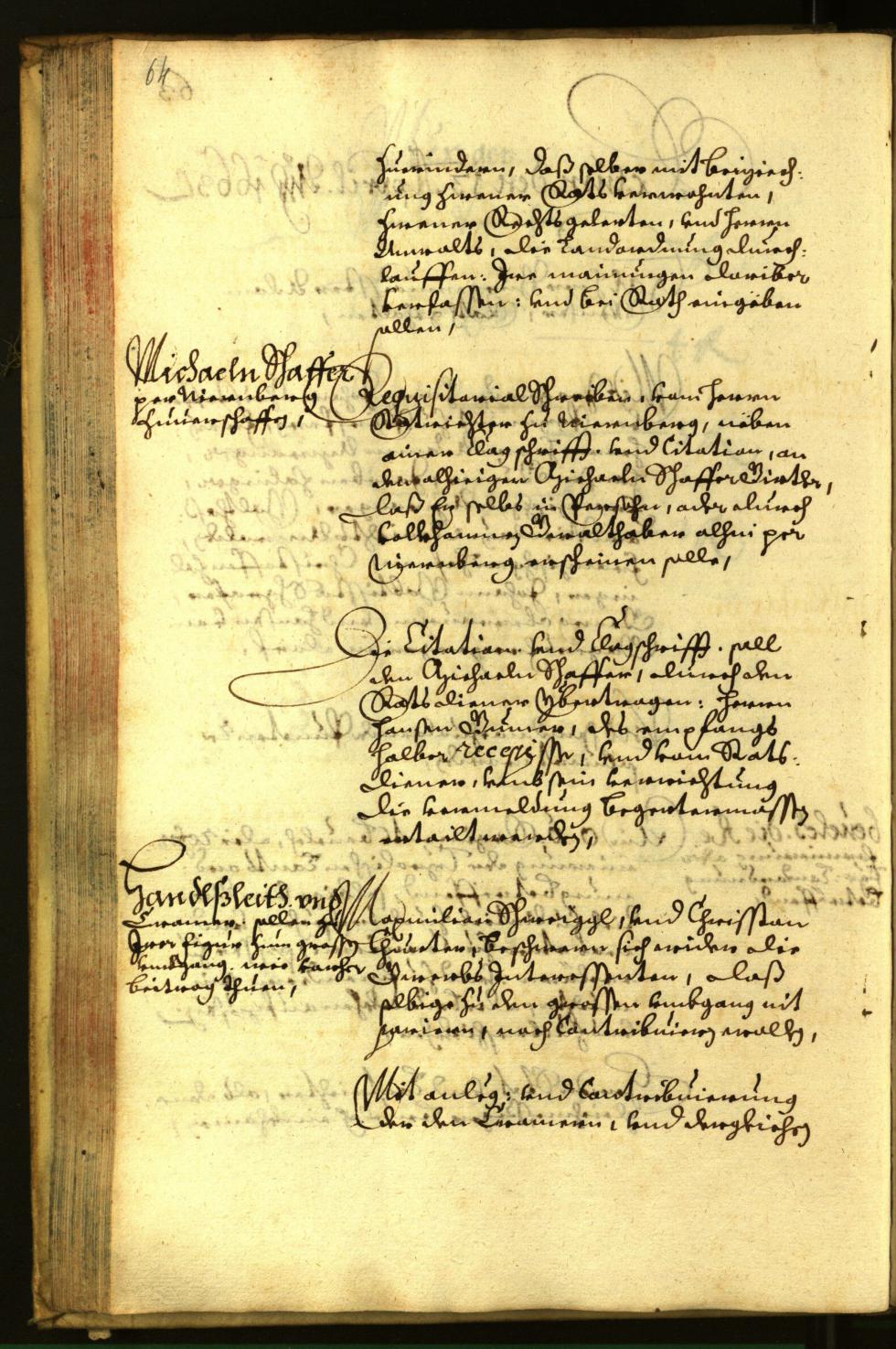 Civic Archives of Bozen-Bolzano - BOhisto Minutes of the council 1663 