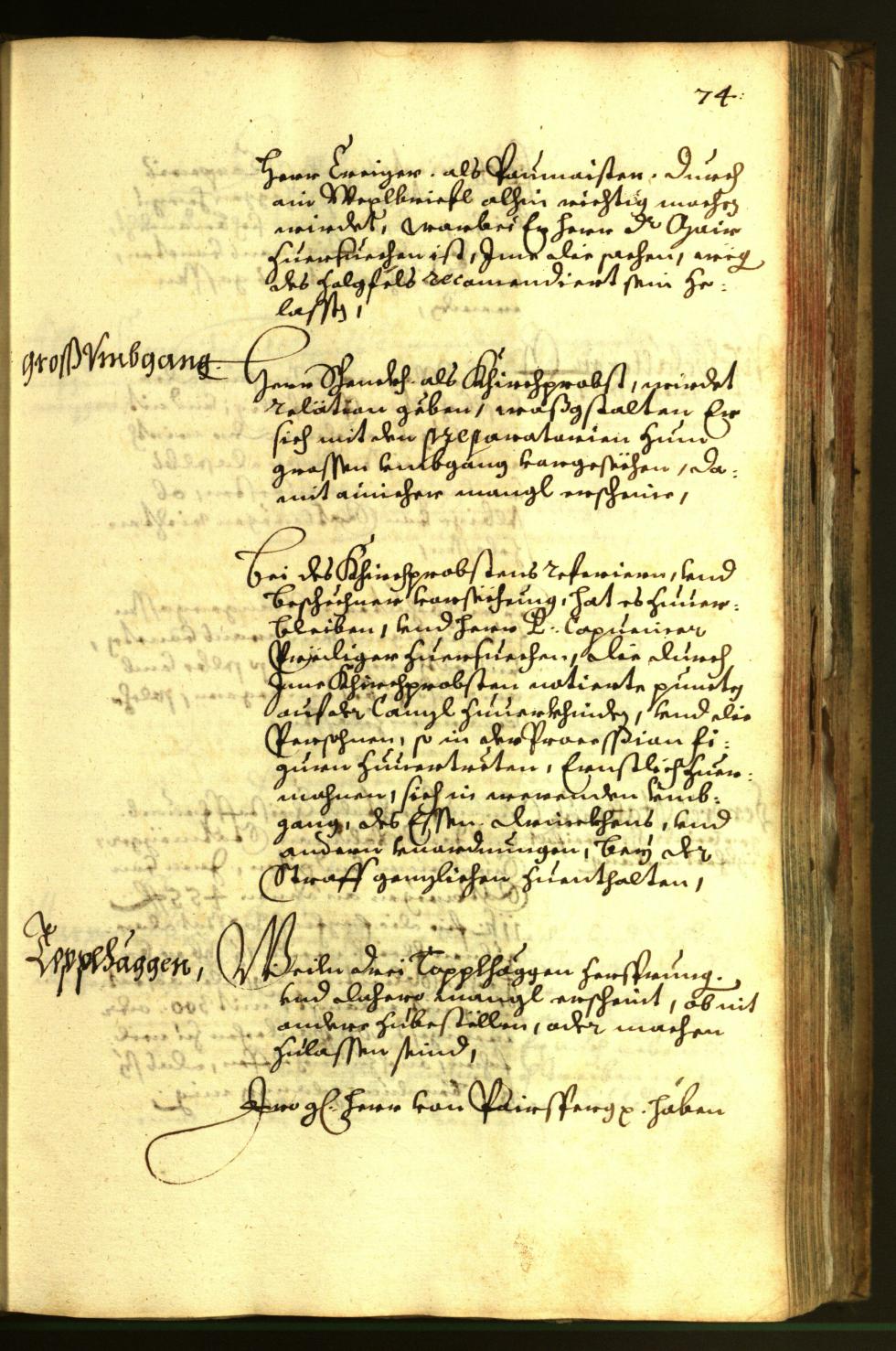 Stadtarchiv Bozen - BOhisto Ratsprotokoll 1663 