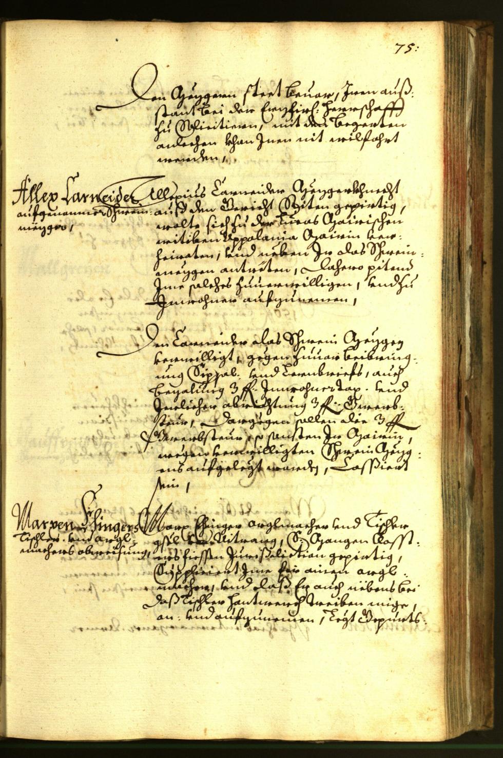 Archivio Storico della Città di Bolzano - BOhisto protocollo consiliare 1663 