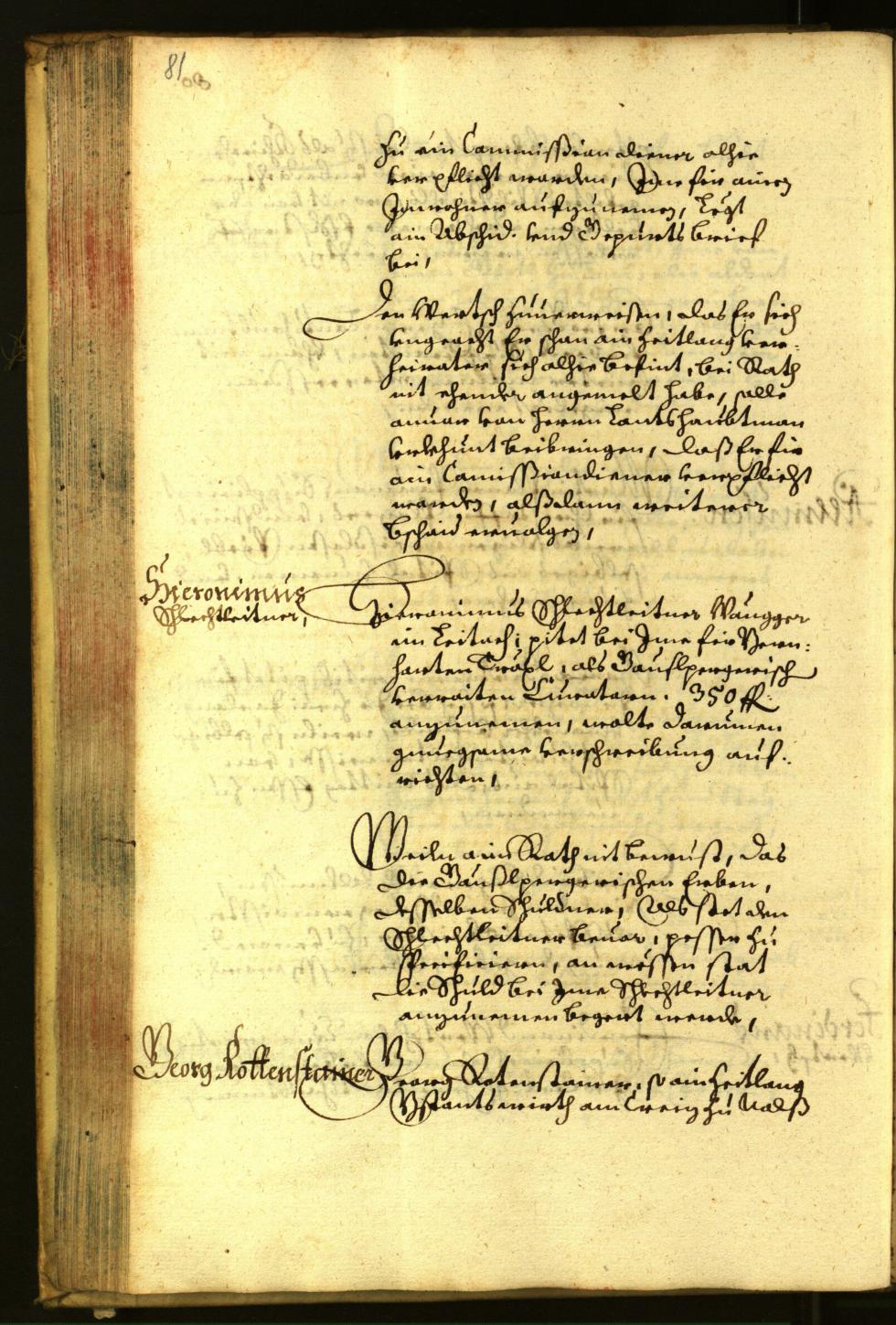 Civic Archives of Bozen-Bolzano - BOhisto Minutes of the council 1663 