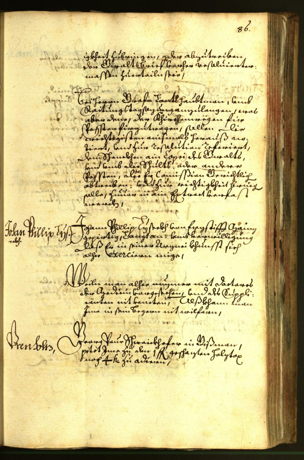 Stadtarchiv Bozen - BOhisto Ratsprotokoll 1663 