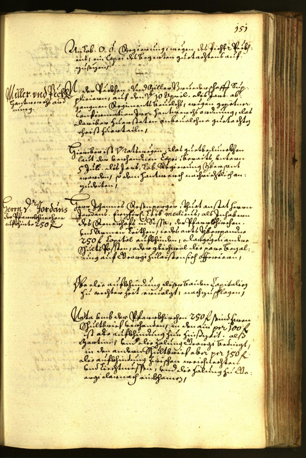 Stadtarchiv Bozen - BOhisto Ratsprotokoll 1663 