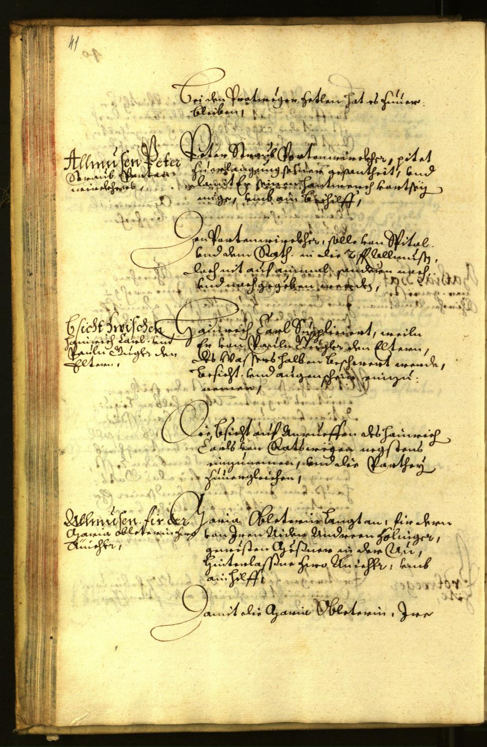 Civic Archives of Bozen-Bolzano - BOhisto Minutes of the council 1663 