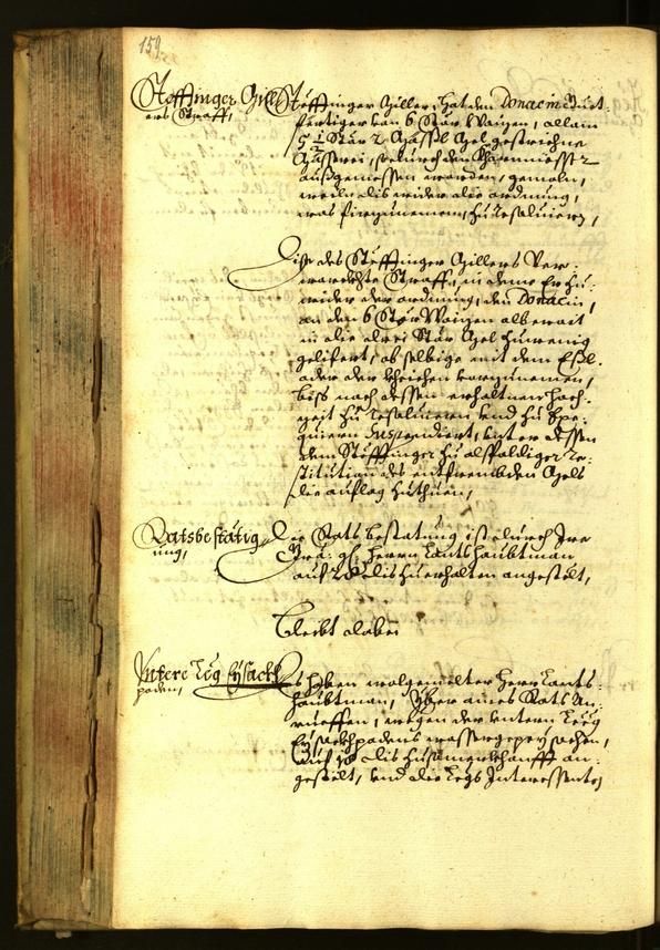 Civic Archives of Bozen-Bolzano - BOhisto Minutes of the council 1664 