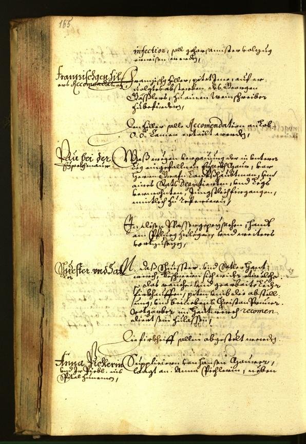 Stadtarchiv Bozen - BOhisto Ratsprotokoll 1664 