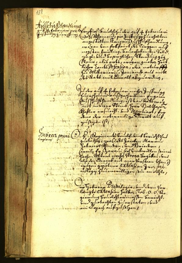 Archivio Storico della Città di Bolzano - BOhisto protocollo consiliare 1664 