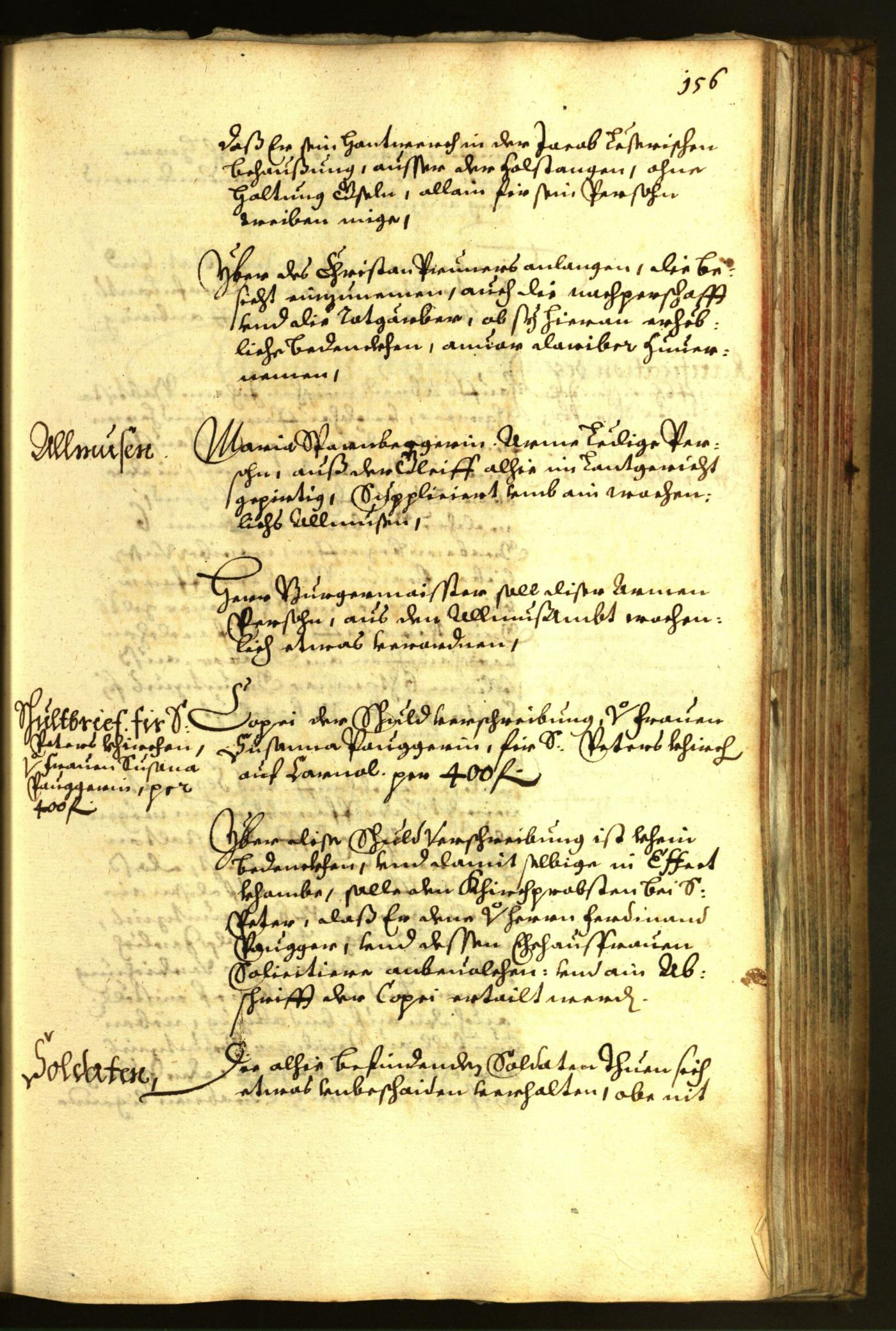 Stadtarchiv Bozen - BOhisto Ratsprotokoll 1664 